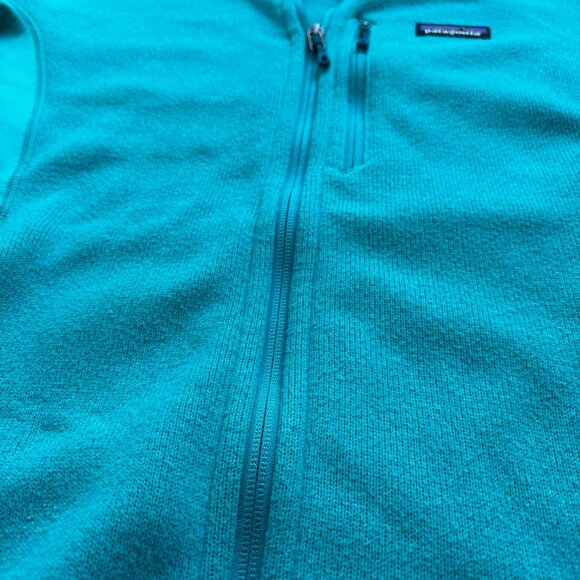 Patagonia Performance Better Sweater Women’s S Jacket Aqua Full Zip - Picture 10 of 10